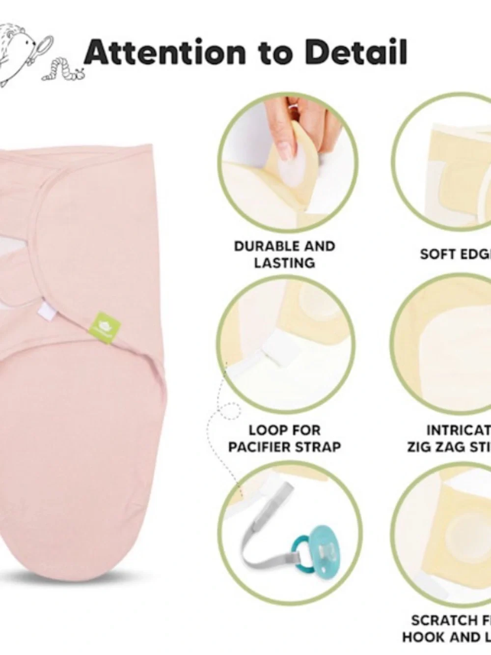 Lea babies Soothe Swaddle Wraps